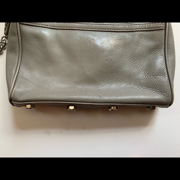 Rebecca Minkoff mini MAC grey leather crossbody - Picture 6 of 16